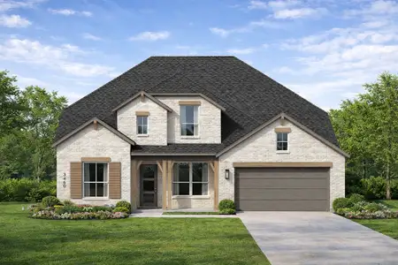 New construction Single-Family house 1105 Rock Daisy Trl, Hutto, TX 78634 plan Stanley - image
