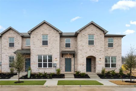 New construction Townhouse house 221 Wagon Spoke Way, Fort Worth, TX 76120 Travis 4A3 A- photo 0 0