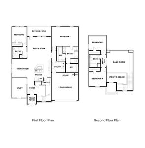 New construction Single-Family house 1820 Lazy Acres St, Leander, TX 78641 plan The Kemah - image
