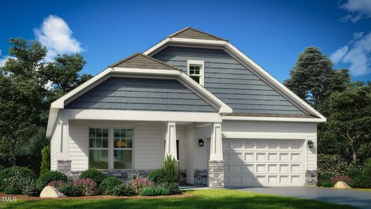 New construction Single-Family house 633 Hipwood Dr, Zebulon, NC 27597 - image