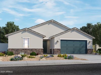 New construction Single-Family house 3410 E Alexander Drive, San Tan Valley, AZ 85143 Bailey- photo 0