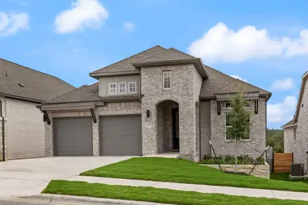 New construction Single-Family house 1409 Blue Moon Dr, Georgetown, TX 78628 plan Burkburnett - image