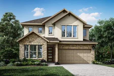 New construction Single-Family house 413 Marisol Bnd, Georgetown, TX 78626 plan Rowan - image