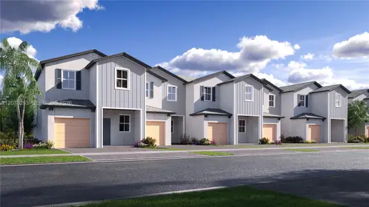 New construction Townhouse house 15767 Sw 276 Ter, Miami, FL 33032 plan Fiora - image