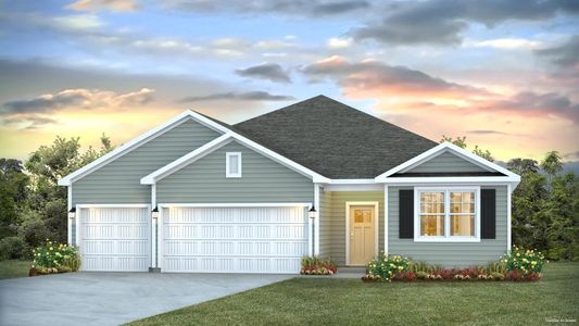 New construction Single-Family house 1507 Rocky Run Rd, Jacksonville, NC 28546 plan Delmont - image