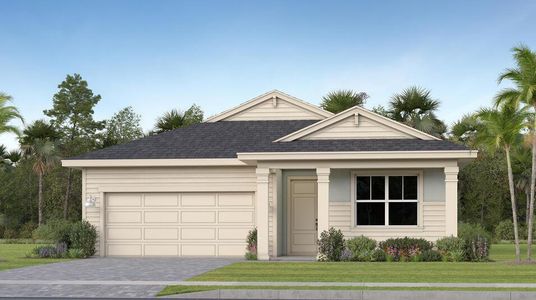 New construction Single-Family house 6891 Nw Kestrel Ln, Port St. Lucie, FL 34987 plan Daisy - image