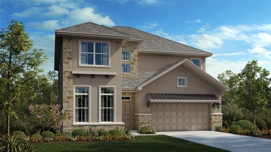 New construction Single-Family house 4331 Bancroft Lane, Round Rock, TX 78628 Parmer- photo 0