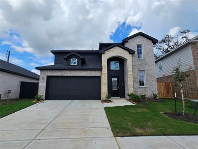 New construction Single-Family house 204 Water Grass Trail, Clute, TX 77531 Zeus II- photo 0