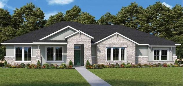 New construction Single-Family house 383 Rees Landing Rd, Spicewood, TX 78669 plan The Edwards - image