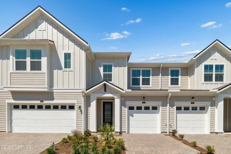 New construction Townhouse house 693 Windchime St, Yulee, FL 32097 plan The Burney - image