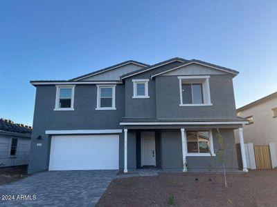 New construction Single-Family house 7659 W Tether Trl, Peoria, AZ 85383 Diamond Homeplan- photo 2 2