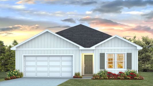 New construction Single-Family house 106 Dockside Rd, Freeport, FL 32439 plan Aldridge - image