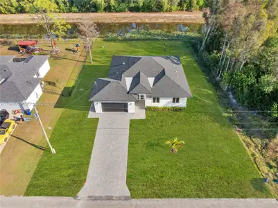 New construction Single-Family house 337 Jourferie Rd, Lehigh Acres, FL 33974 plan Grenada - image