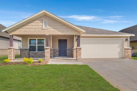 New construction Single-Family house 408 Rose Avenue, Cleburne, TX 76033 The 1,600- photo 0