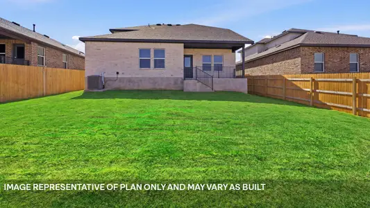New construction Single-Family house 1925 Lazy Acres St, Leander, TX 78641 plan The Perry - image