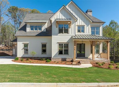 New construction Single-Family house 319 Reese Wy, Ball Ground, GA 30107 The Ashburn C- photo 0