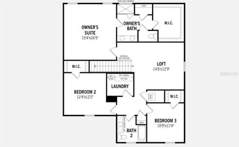 Redwood Floorplan - Second Floor