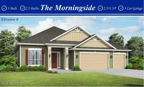 New construction Single-Family house 95143 Sandy Pointe Dr, Unit 0054, Fernandina Beach, FL 32034 Morningside- photo 0