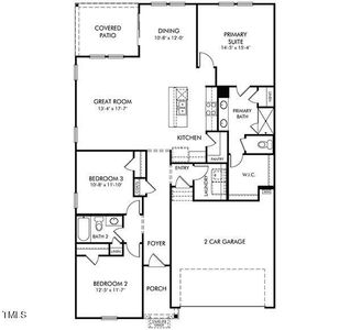 Floor plan 283 White Birch Lane