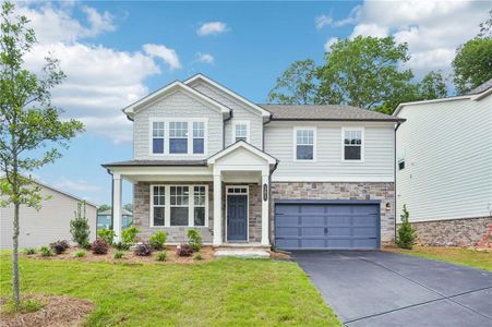 New construction Single-Family house 101 Mayfair St, Dawsonville, GA 30534 Hampstead- photo 0