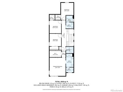 New construction Single-Family house 9753 Middle Peak St, Littleton, CO 80125 plan Meridian - image 5