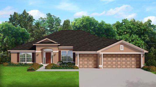 New construction Single-Family house 1009 Hickory Ridge Estates Dr, Lake Wales, FL 33898 - image