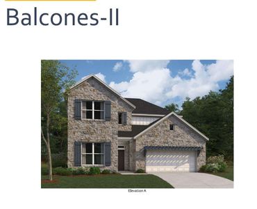 New construction Single-Family house 3908 Fulton Dr, Leander, TX 78641 plan Balcones II - image