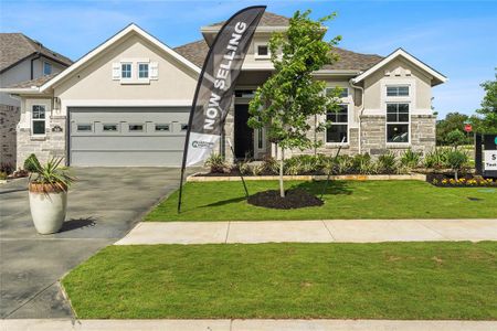 New construction Single-Family house 949 Leaning Oak Ln, Georgetown, TX 78628 Peyton- photo 0 0