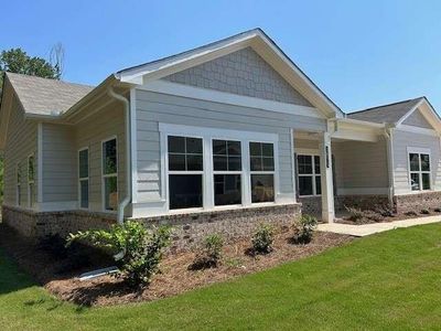 New construction Townhouse house 3875 Shelleydale Drive, Powder Springs, GA 30127 Miranda- photo 0