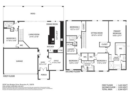 New construction Single-Family house 13176 Twin Bridges Dr, Riverview, FL 33579 null- photo 49 49