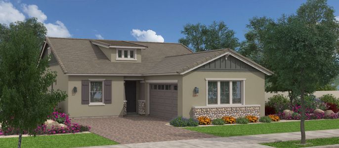 New construction Single-Family house 4301 E Bethena St, Gilbert, AZ 85295 plan Blue Streak - image