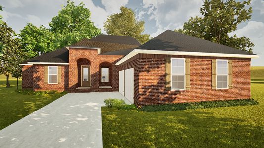 New construction Single-Family house 28 N Saint Claire Ln, Freeport, FL 32439 plan Kensington III B - image
