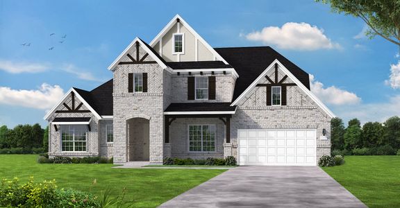 New construction Single-Family house 3536 Birdstone Ct, Celina, TX 75009 plan Hamlin - image