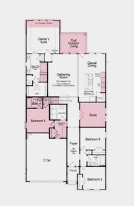 New construction Single-Family house 120 Pigeon River Rd, Kyle, TX 78640 Azure- photo 0