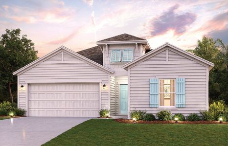 New construction Single-Family house 215 Montgomery Ct, Palm Coast, FL 32164 Palmetto- photo 0