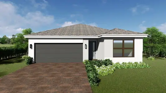 New construction Single-Family house 4680 Sw 72 Ter, Davie, FL 33314 plan Merrit - image