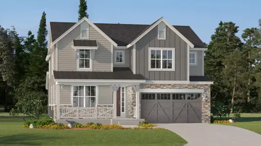 New construction Single-Family house 15709 Mccauley Dr, Parker, CO 80134 plan Chelton - image