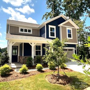 New construction Single-Family house 9922 Cask Way, Huntersville, NC 28078 Redwood- photo 0