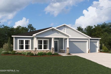 New construction Single-Family house 111 Albright Court, Saint Johns, FL 32259 Garnet- photo 0