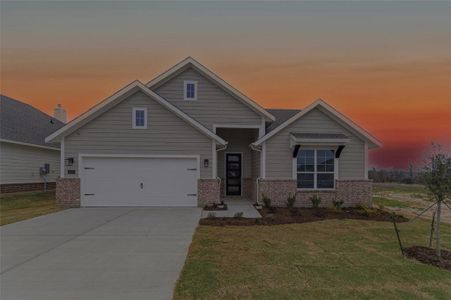 New construction Single-Family house 1253 Sabine River Ln, Springtown, TX 76082 plan Bailey - image