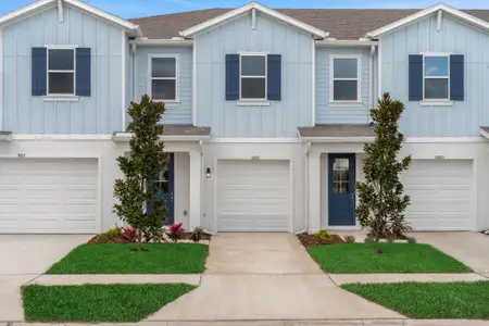 New construction Townhouse house 31821 Kestrel Calling Dr, San Antonio, FL 33576 plan The Sand Dollar - image