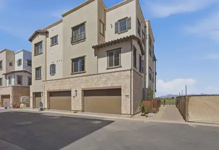 New construction Condo house 808 E San Marino Dr, Queen Creek, AZ 85140 plan Vantage Elevation A - image