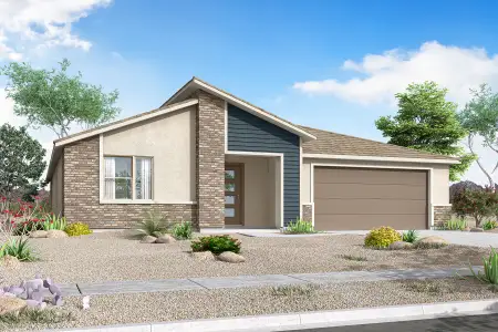 New construction Single-Family house 18566 W Apache St, Goodyear, AZ 85338 plan Ash - image