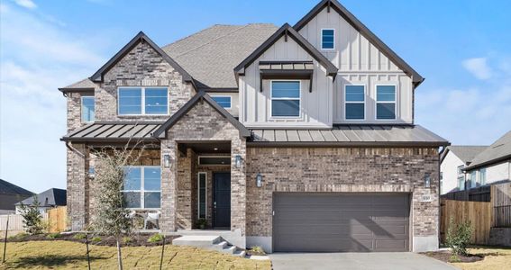 New construction Single-Family house 924 Cherrystone Lp, Buda, TX 78610 plan Waterloo - image