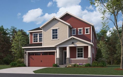 New construction Single-Family house 13390 Finnhorse Cir, Parker, CO 80134 plan Canyon - image
