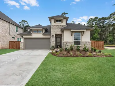 New construction Single-Family house 7058 N Lake Clopton Dr, Montgomery, TX 77316 plan Falcon - image