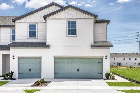 New construction Townhouse house 896 Poppy Lane, Dundee, FL 33838 - photo 0