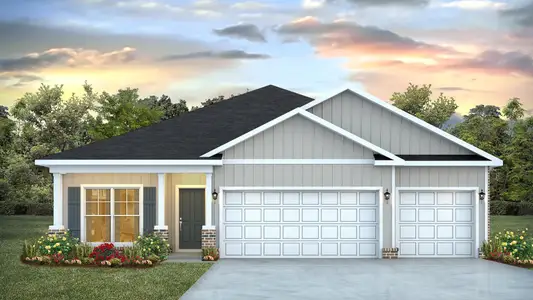 New construction Single-Family house 201 Farm Owl Dr W, Freeport, FL 32439 plan Madison - image