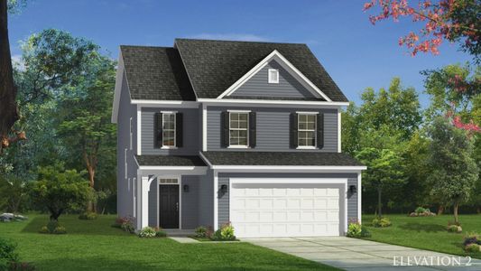 New construction Single-Family house 218 Peach Grove Wy, Lillington, NC 27546 plan Malbec - image