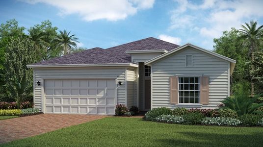 New construction Single-Family house 3101 Tupelo Lp, Green Cove Springs, FL 32043 plan Trevi - image
